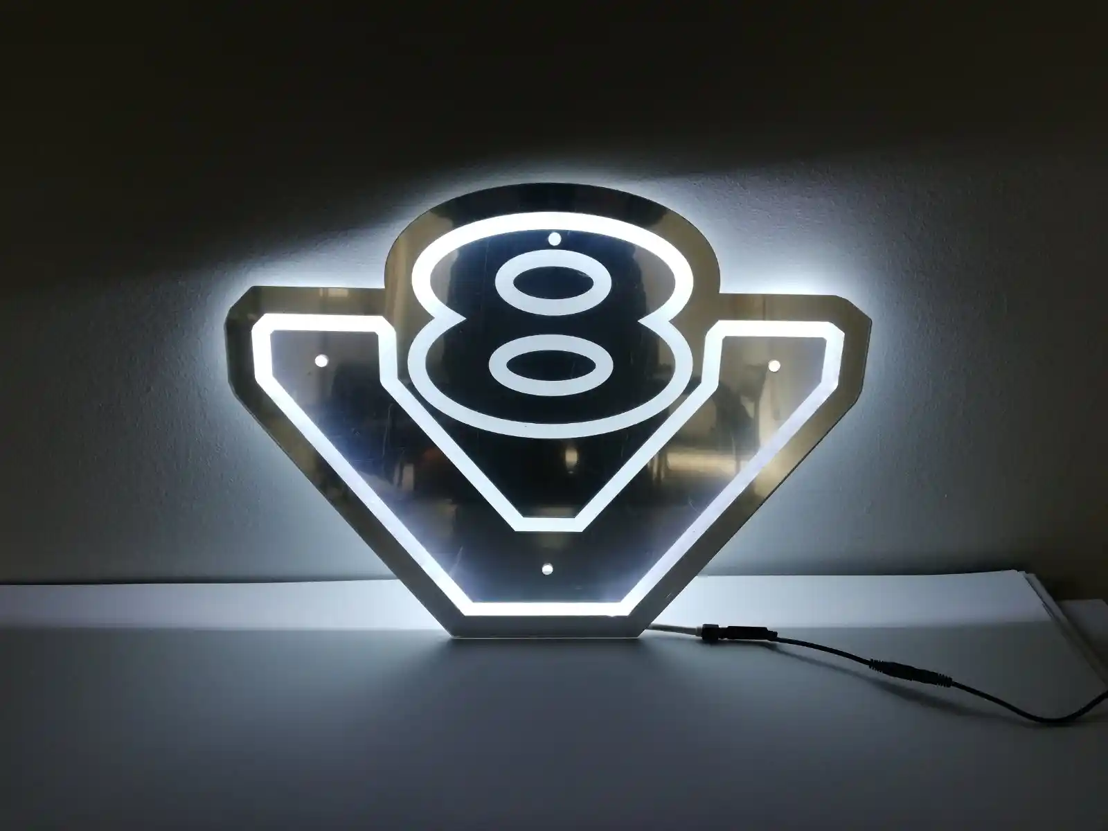 LED podsvícené tabule