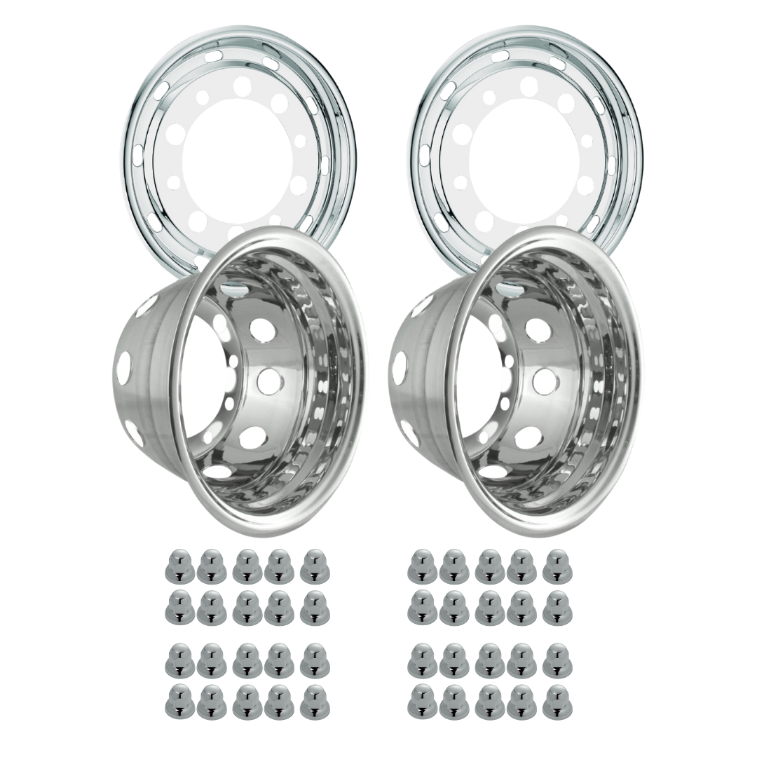 Kompletní sady nerezových poklic