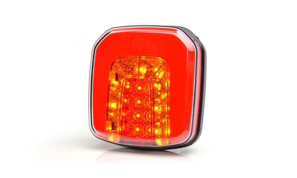 LED Zadní skupinová svítilna WAŚ, 12V-24V, ECE, IP 66/68, univerzální