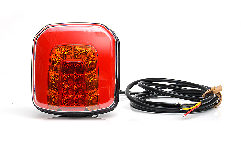 LED Zadní skupinová svítilna WAŚ, 12V-24V, ECE, IP 66/68, univerzální