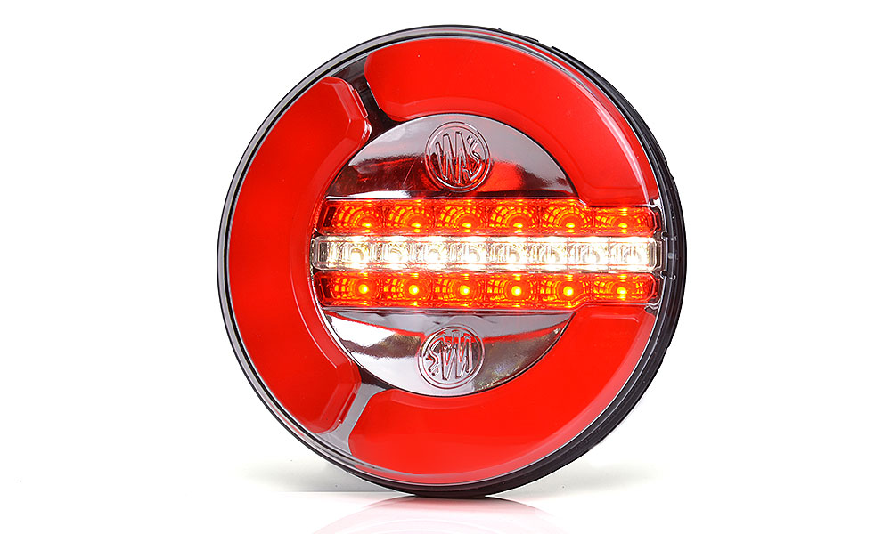 LED Zadní skupinová svítilna WAŚ, 12V-24V, IP 66/68, univerzální