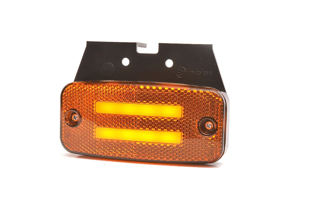 LED Obrysové světlo s blikačem WAŚ, 12V-24V, ECE, IP 66/68, univerzální