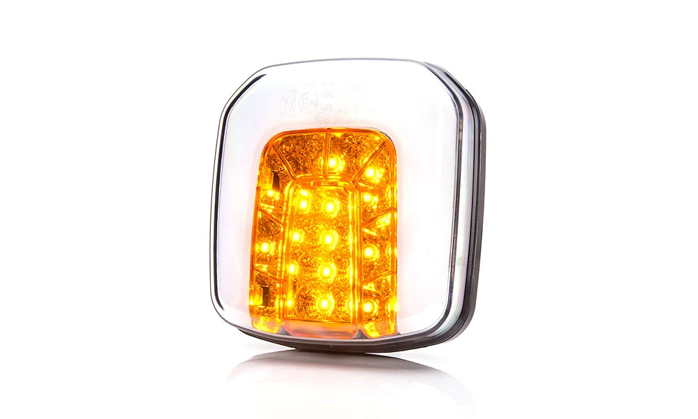 LED Lampa sdružená přední WAŚ, 12V-24V, ECE, IP 66/68, univerzální