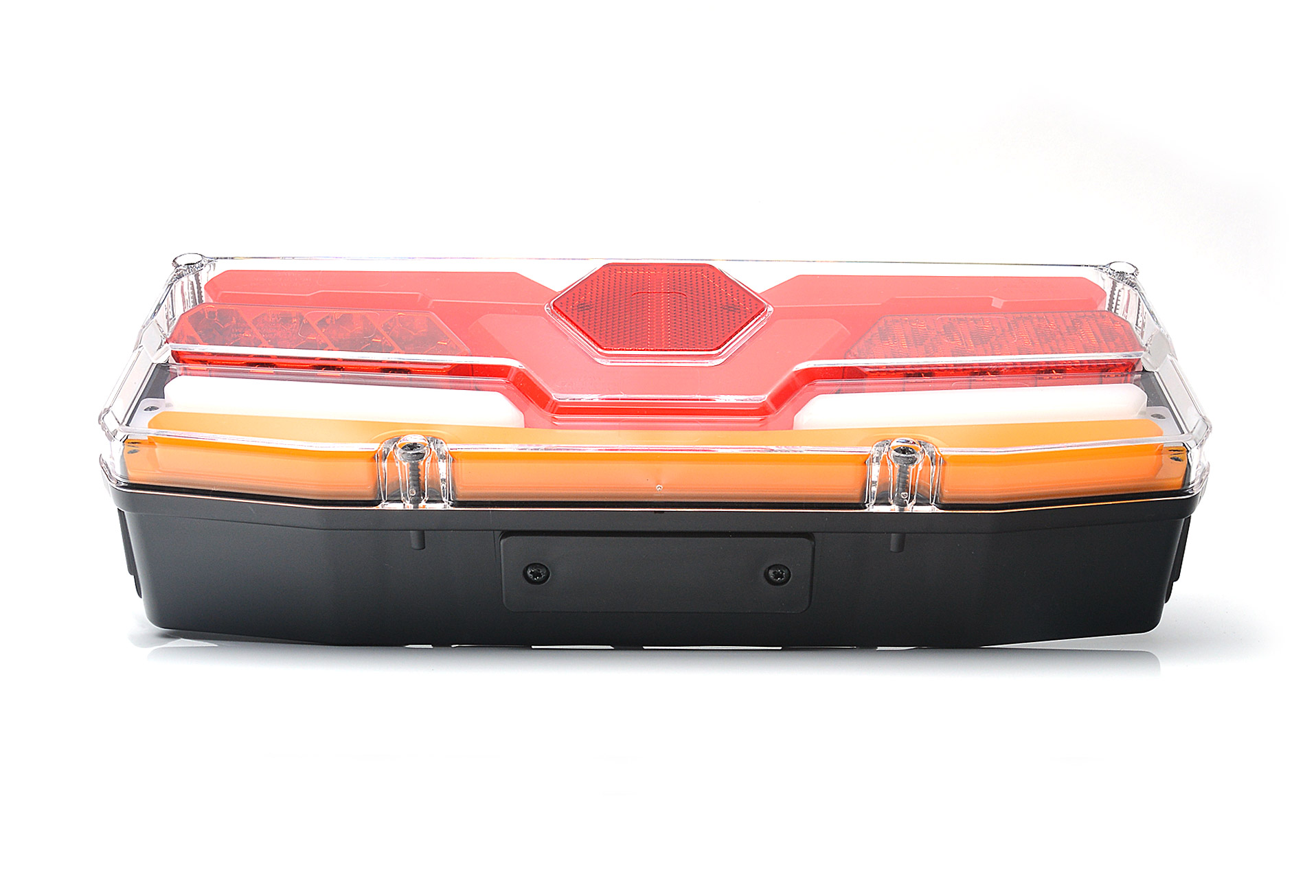 LED Zadní skupinová svítilna s dynamickým pozičním světlem WAŚ, 12V-24V, ECE, IP 56, pravá