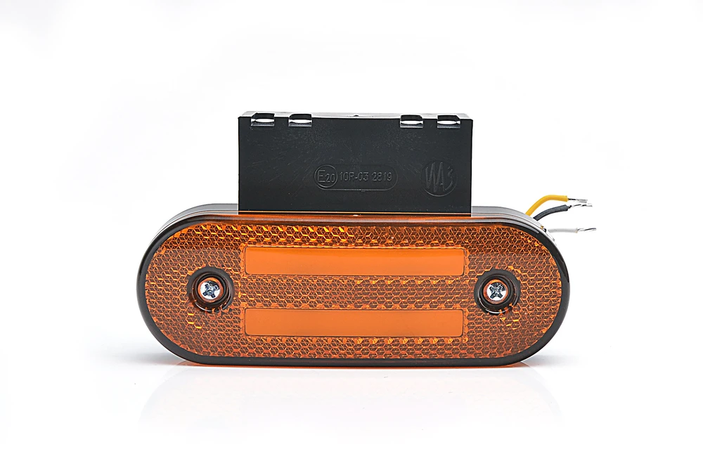 LED Obrysové světlo s blikačem WAŚ, 12V-24V, ECE, IP 66/68, univerzální