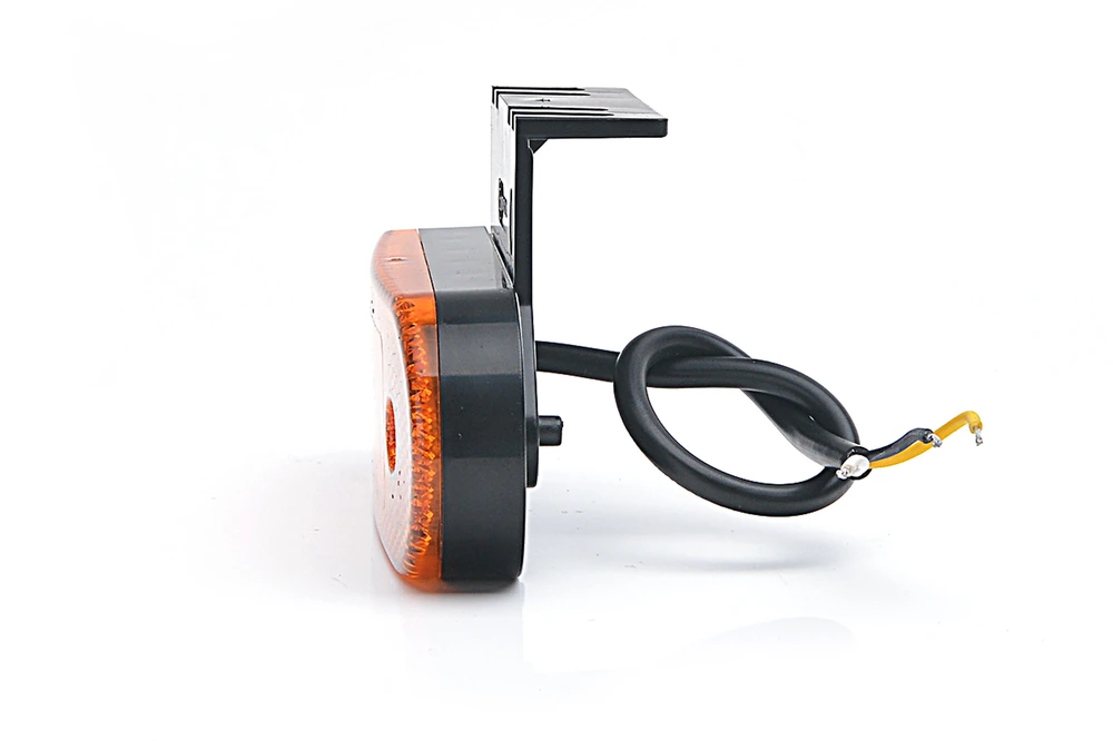 LED Obrysové světlo s blikačem WAŚ, 12V-24V, ECE, IP 66/68, univerzální