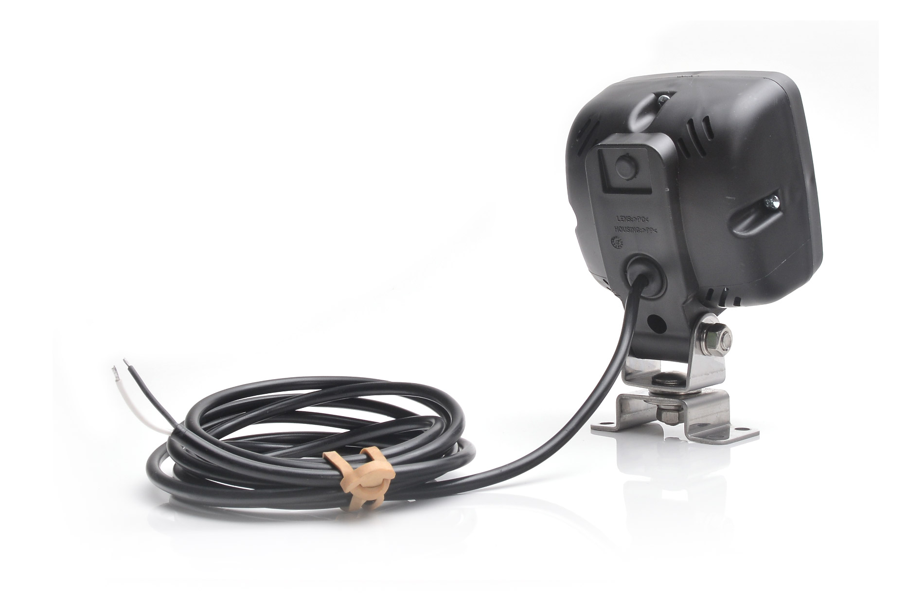 LED Pracovní lampa WAŚ, 12V-24V, ECE, IP 66/68, univerzální, černé