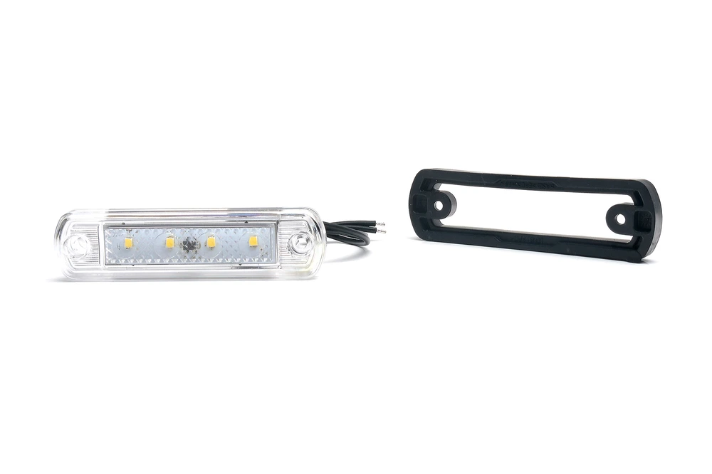 LED Lampa pozični přední WAŚ, 12V-24V, ECE, IP 66/68, univerzální