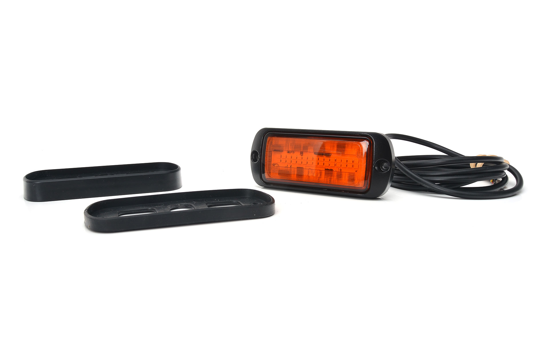 LED výstražné světlo WAŚ, 12V-24V, ECE, IP6K9K, univerzální