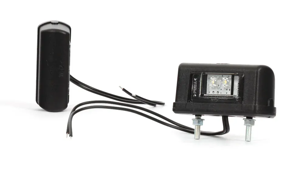 LED Lampa osvětlení spz WAŚ, 12V-24V, ECE, IP 66/68, univerzální
