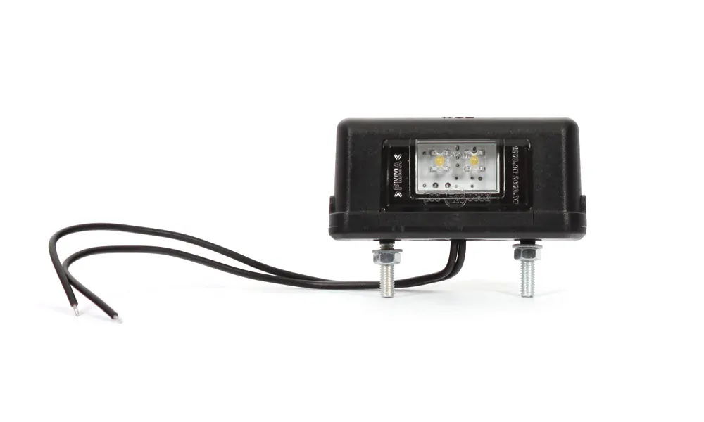 LED Lampa osvětlení spz WAŚ, 12V-24V, ECE, IP 66/68, univerzální