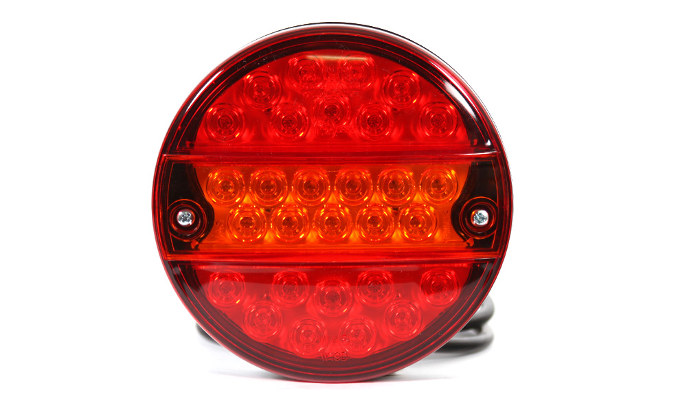 LED Zadní skupinová svítilna WAŚ, 12V-24V, ECE, IP 66/68, univerzální