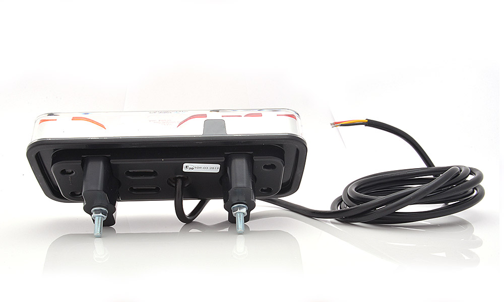LED Zadní skupinová svítilna WAŚ, 12V-24V, ECE, IP 66/68, univerzální