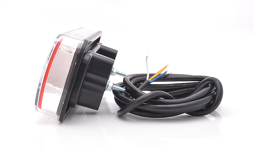 LED Zadní skupinová svítilna WAŚ, 12V-24V, ECE, IP 66/68, univerzální