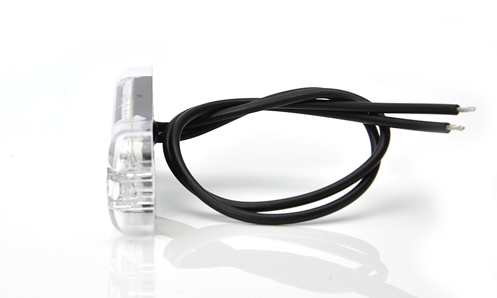 LED Lampa pozični přední WAŚ, 12V-24V, ECE, IP 66/68, univerzální