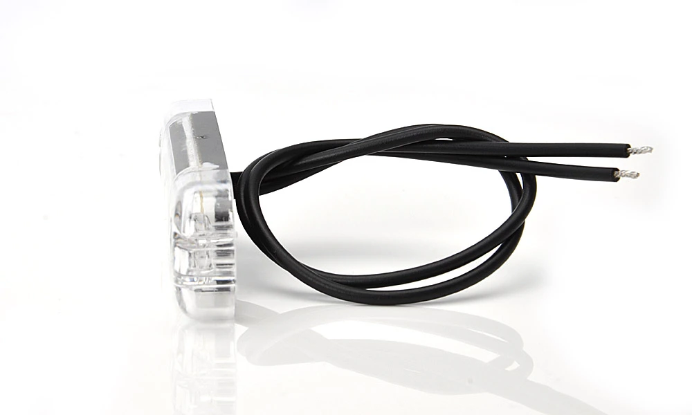 LED Lampa pozični přední WAŚ, 12V-24V, ECE, IP 66/68, univerzální