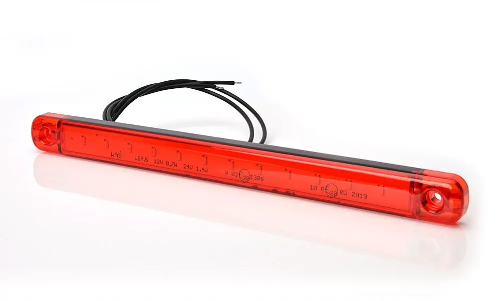 LED Lampa pozični zadni WAŚ, 12V-24V, ECE, IP 66/68, univerzální