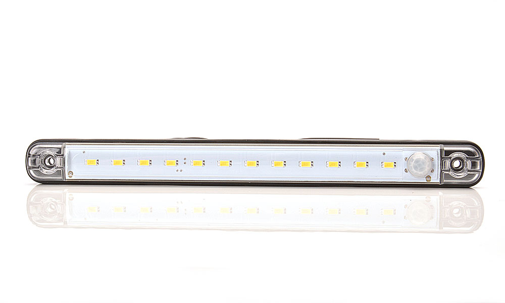 LED Vnitřní osvětlení lampy s snímačem pohybu WAŚ, 12V, ECE, univerzální