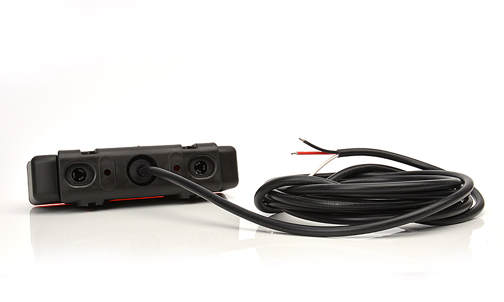 Výstražné světlo (oranžový kryt) WAŚ, 12V-24V, ECE, IP 66/68, univerzální