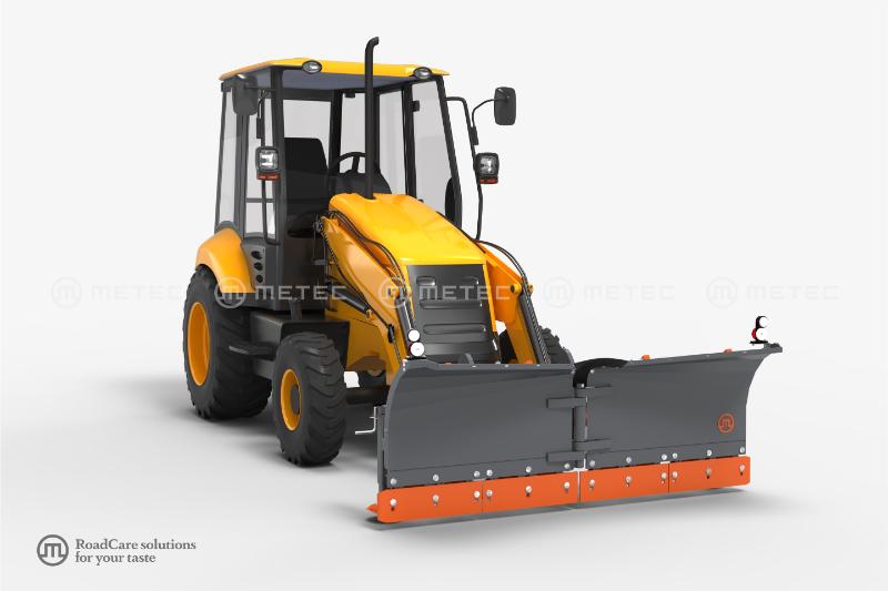 Sněžný pluh "V" pro nakladač/traktor 2,25m