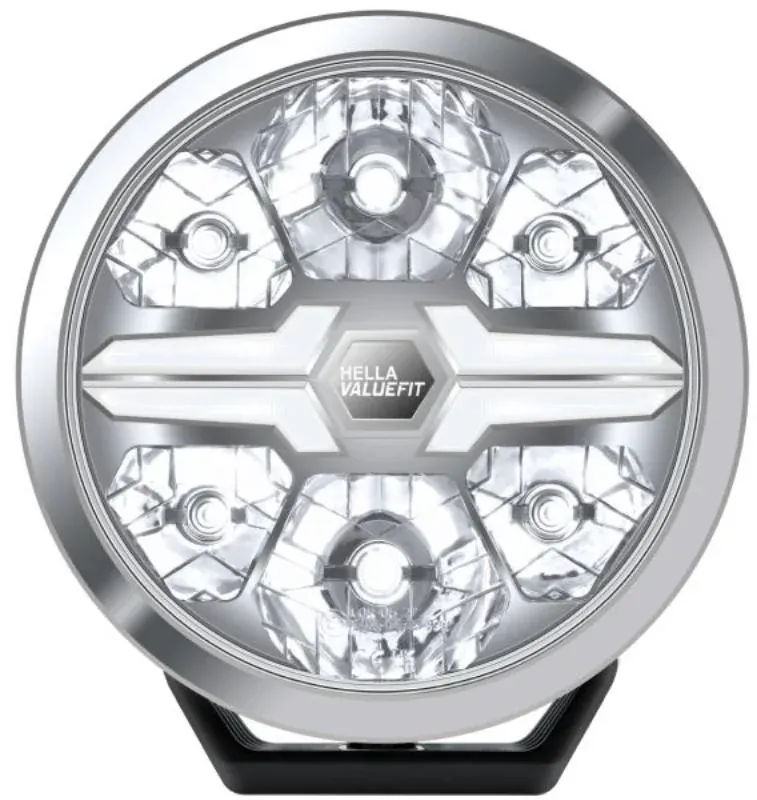 Reflektor Hella ValueFit Chrome Blade 22,86cm s oranžovou/bílou pozičkou, REF. 50, 18W, ECE, IP69k, 12-24V