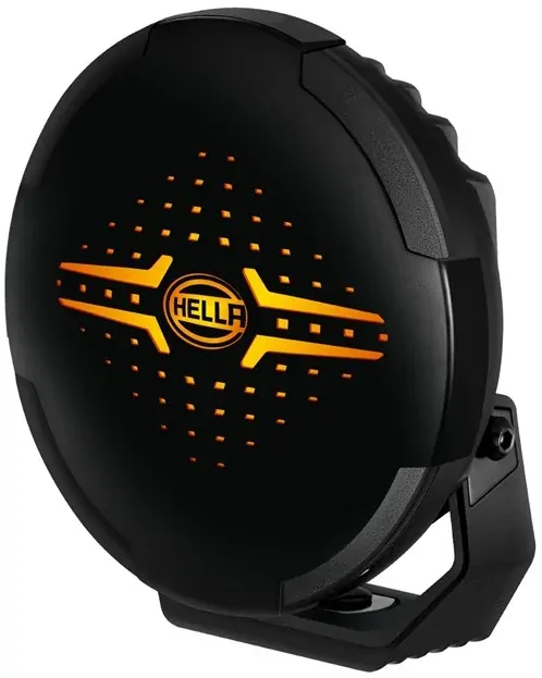 Reflektor Hella ValueFit Black Blade 17,78cm s oranžovou/bílou pozičkou, REF. 25, 22W, ECE, IP69k, 12/24V