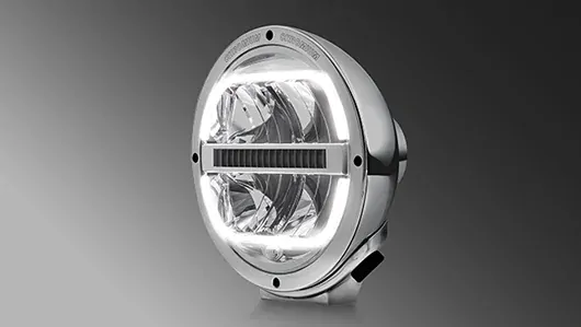 Reflektor Luminator LED chrom ECE 25 12/24V, poziční světlo, 1F8 016 560-021