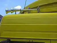 Kulatá vzduchová houkačka- Fanfára Hadley 24,5" / 62 cm