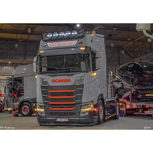 Přídavný spoiler pod nárazník Scania Next Generation Typ 8- Střední nárazník
