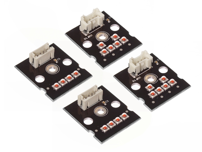 Bílé LED moduly denního svícení barva bílá teplá pro VOLVO FH/FM (2012-2015)