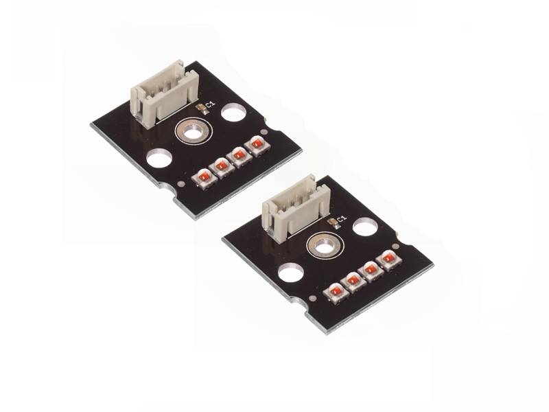 Oranžové LED moduly denního svícení Amerika pro VOLVO FH/FM (2015-2020)