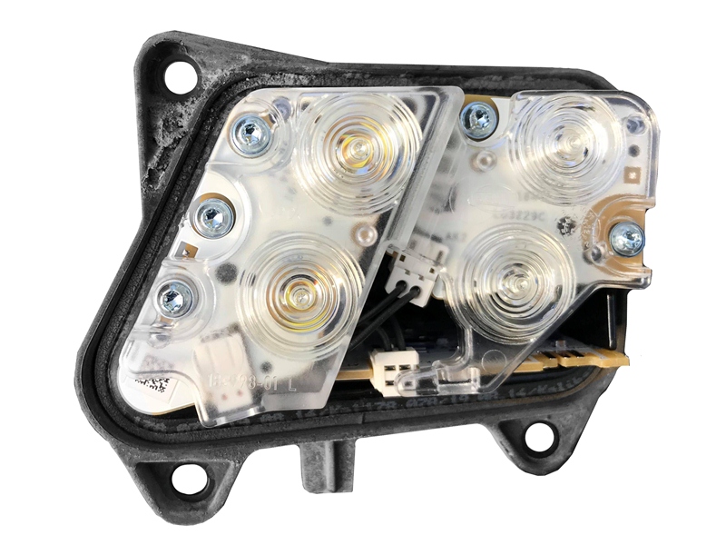 Bílé LED moduly denního svícení barva teplá bílá pro DAF XF 2017-
