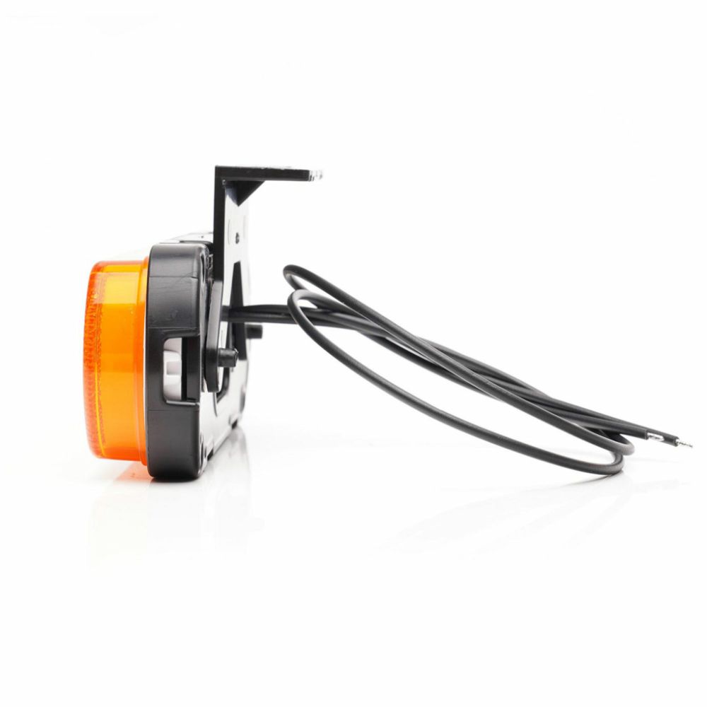 LED poziční světlo s blinkrem 134mm, 20 LED, Strands Viking Ground, 12-24V, Oranžové