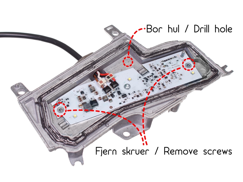 Přídavná poziční světla do světel v masce Scania NTG do 2022 Oranžová