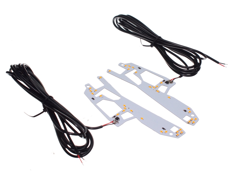 Přídavná poziční světla do světel v masce Scania NTG do 2022 Oranžová