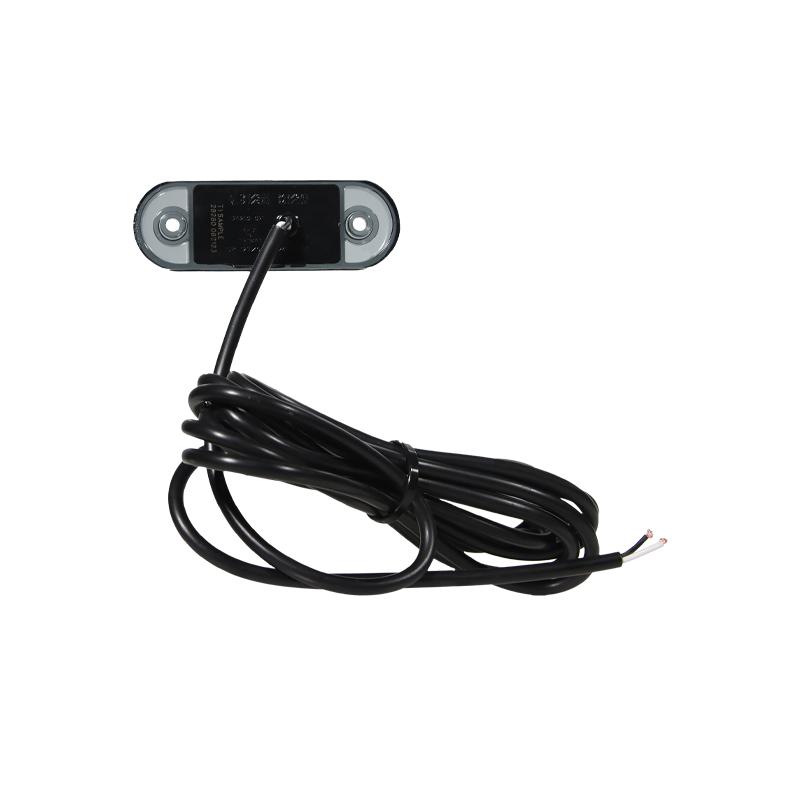 LED poziční světlo Lucidity 12- 24V, 3 LED, ECE, ADR- kouřově bílá