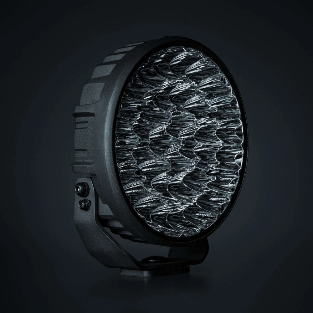 LED reflektor Strands Big Energy RAW 9" (220mm), 10-32V, 160W, 15000lm, černý