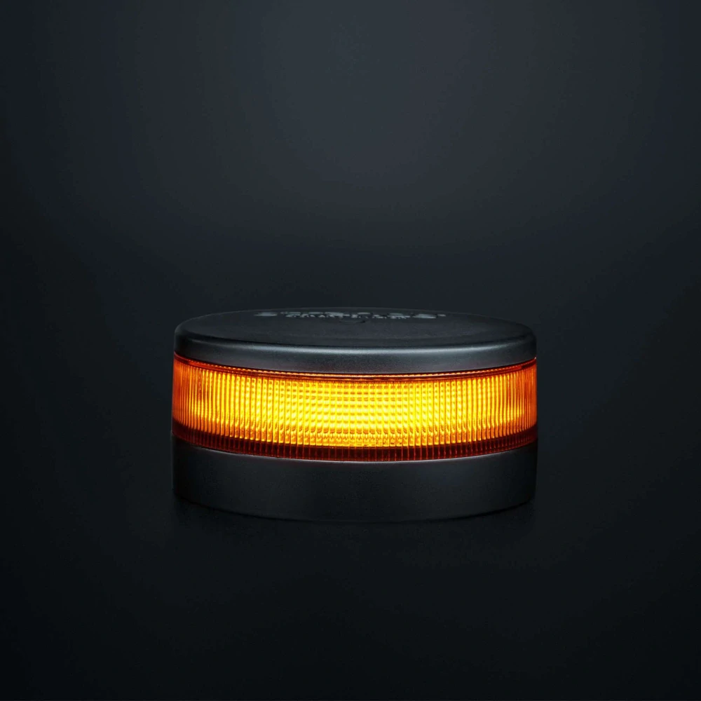 LED maják Strands Unity 107mm, 12-24V, 8 režímů - zatmavený
