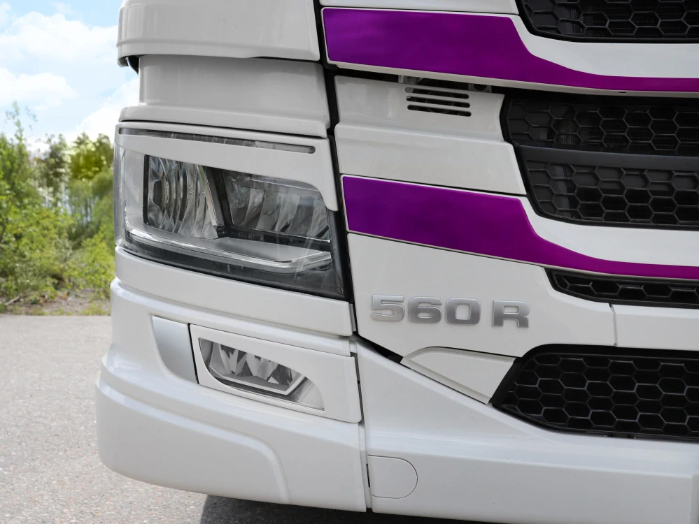 Mračítka na mlhová světla Scania NTG - Kisa Spade