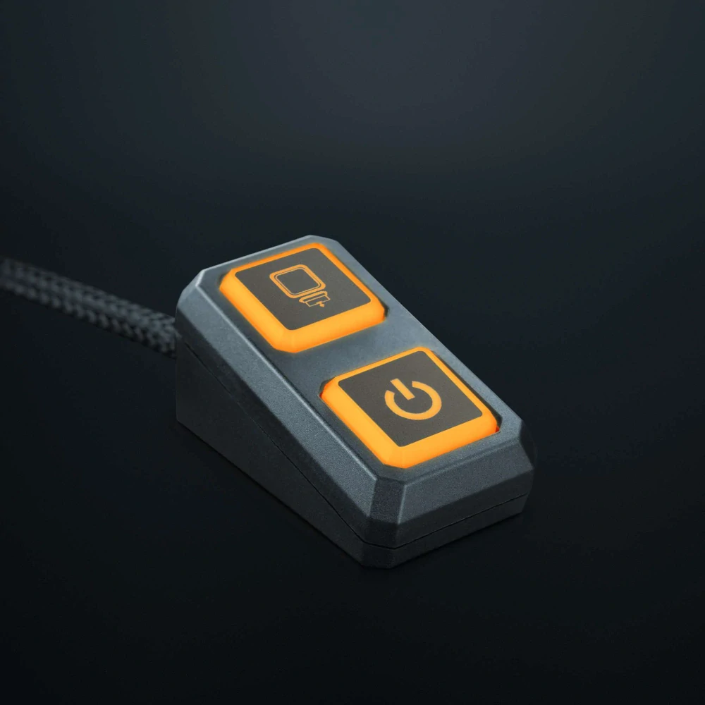 SKYN1 PXP Force Button Strands, dvojité tlačítko, Bluetooth Mesh, 9-30V, kabel 250 mm