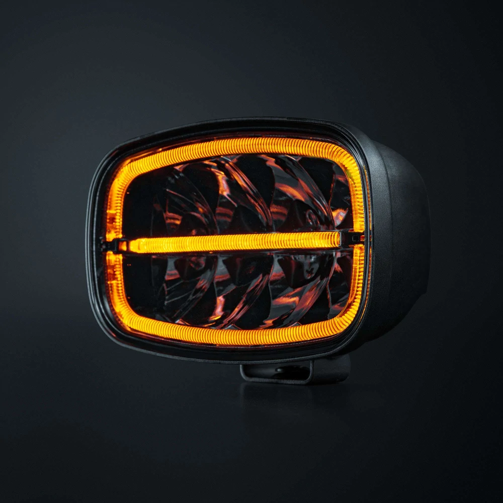 LED dálkové světlo STRANDS FREEDOM AMBASSADOR OVAL, 39 W, 2600 lm, 12–30 V, rozměry 224 cm