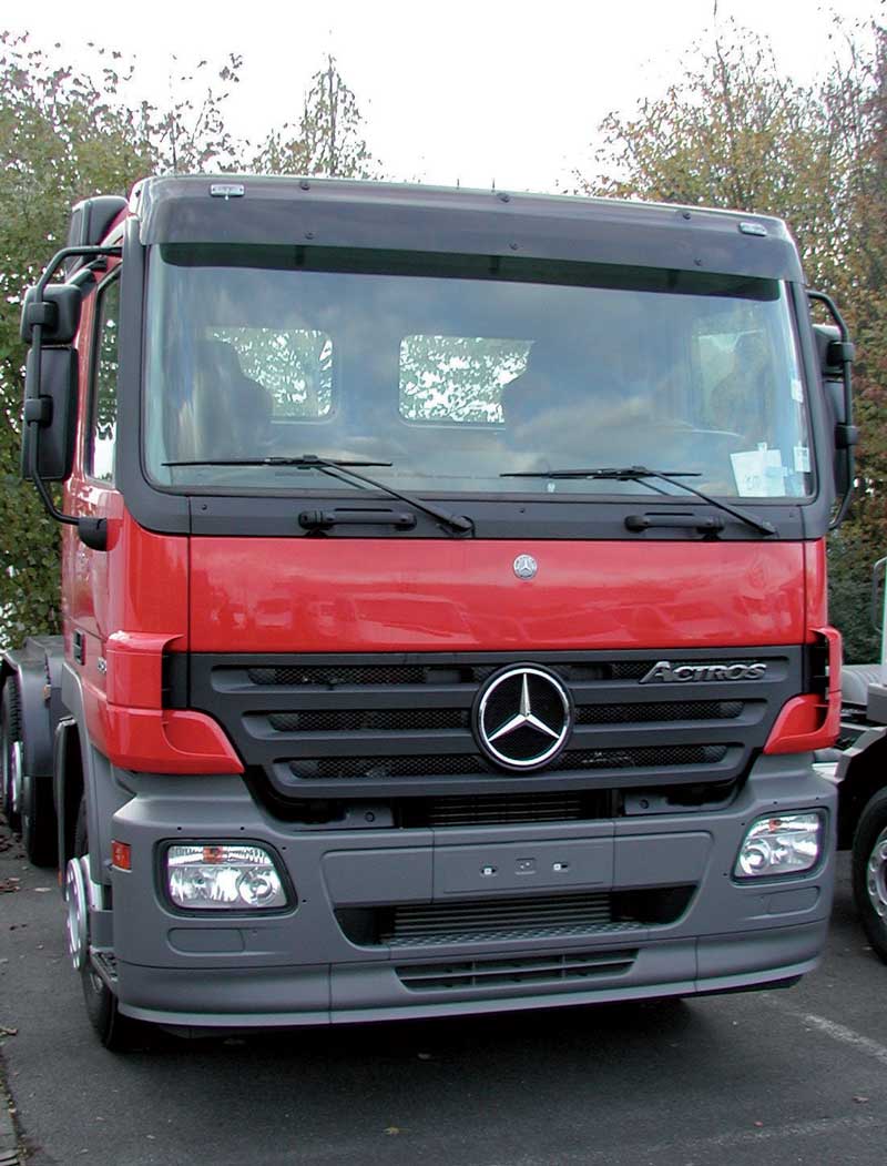 Sluneční clona Actros MP2 standart roof,  art. 5123AB/komplet