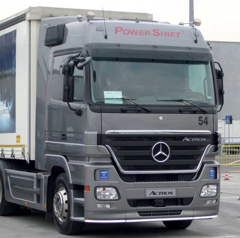 Sluneční clona Actros MP2 Eurocab/Mega Space art. 5124A - pouze akrylová část