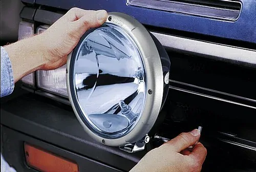 Reflektor Hella Rallye 3003 FF CLEAR BLEDĚ MODRÝ 1F8 009 797-031
