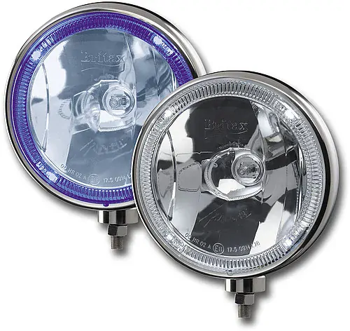 Reflektor Britax typu L28 modrý s prstenem LED