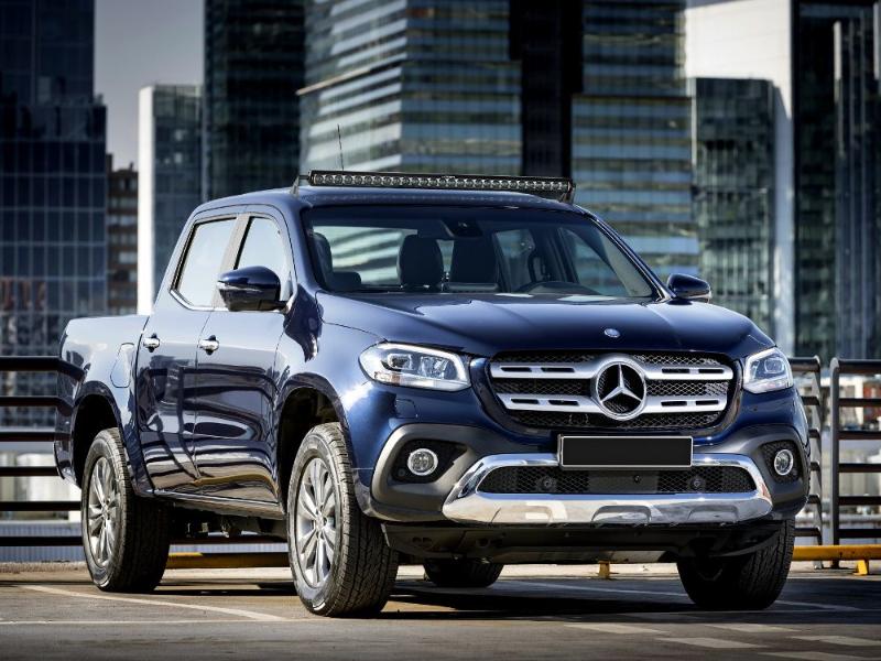Sada střešního světla Lazer pro Mercedes X-class, BEZ střešních ližin, Linear-42/T28 Evolution