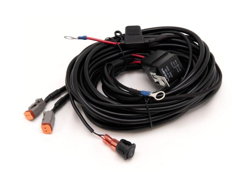 Kabeláž LAZER pro 2 světla (2 piny, Deutsch DT, 12V)