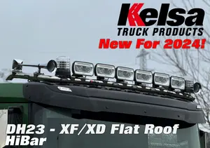 Střešní nerezový rám Kelsa HiBar pro DAF XF, XD, Tatra Phoenix, Nízká kabina