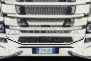 Nerezová lišta na nárazník, Scania NTG S/R