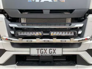 Přední nerezový rám Kelsa MiniBarXL pro MAN TG3- GX,GM